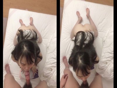 Mới cởi quần ra là em lao vào vú ngay